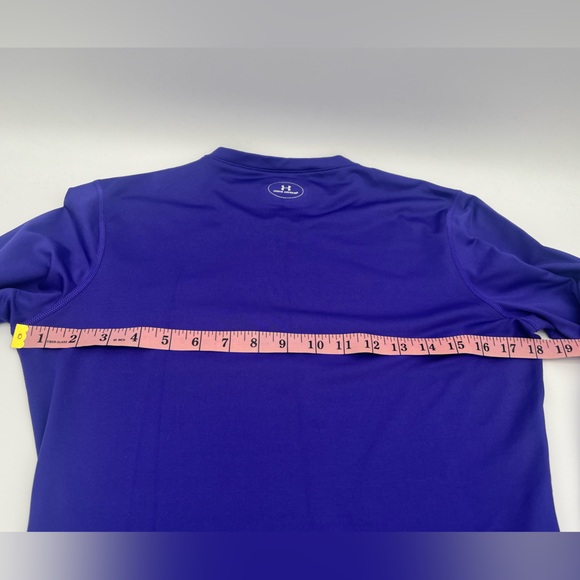 Under Armour Women's Purple Long Sleeve cold gear fitted coupe Ajustee Top LG - Picture 5 of 6